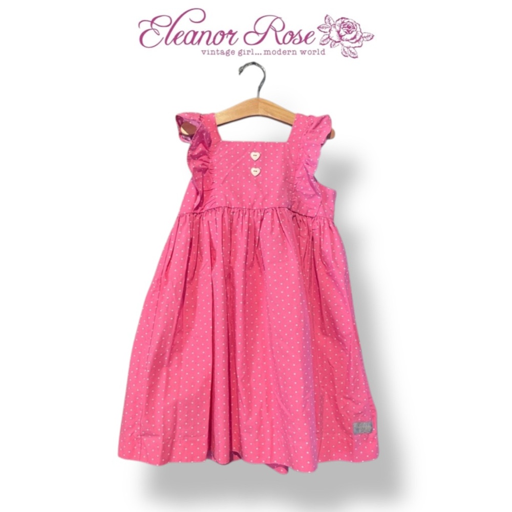 Eleanor Rose Keeley Pink Polka Dot Dress